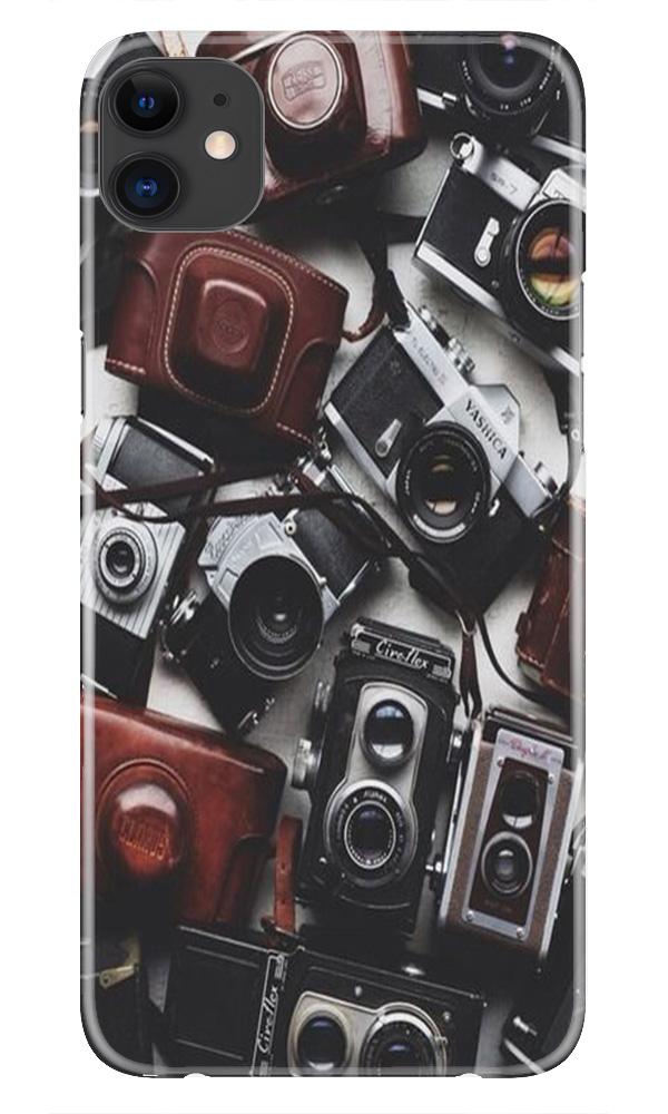 Cameras Mobile Back Case for iPhone 11 (Design - 57) Cameras Case for iPhone 11