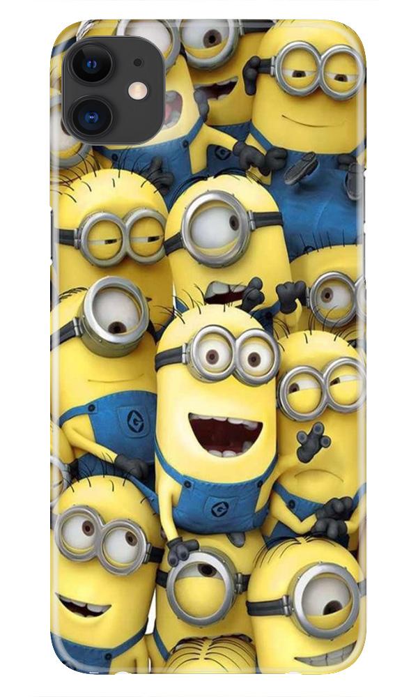 Minions Mobile Back Case for iPhone 11 (Design - 127) Minions Case for iPhone 11 (Design - 127)
