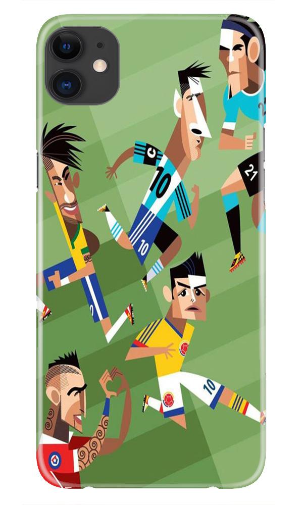 Football Mobile Back Case for iPhone 11 (Design - 166) Football Case for iPhone 11 (Design - 166)