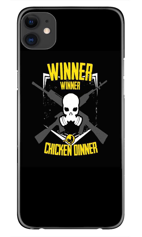 Winner Winner Chicken Dinner Mobile Back Case for iPhone 11 (Design - 178) Winner Winner Chicken Dinner Case for iPhone 11 (Design - 178)