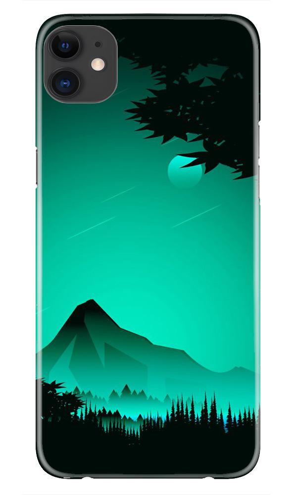 Moon Mountain Mobile Back Case for iPhone 11 (Design - 204) Moon Mountain Case for iPhone 11 (Design - 204)