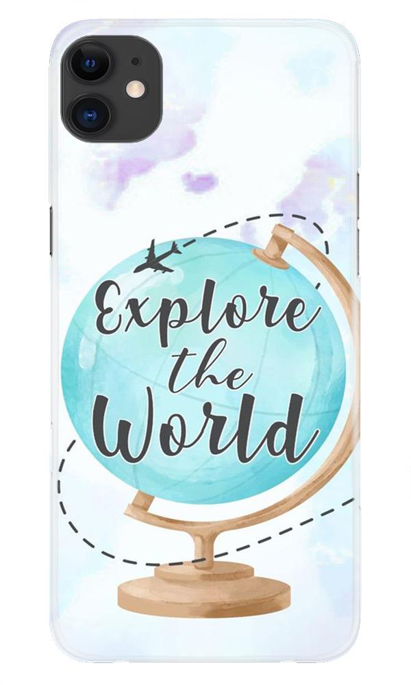 Explore the World Mobile Back Case for iPhone 11 (Design - 207) Explore the World Case for iPhone 11 (Design No. 207)