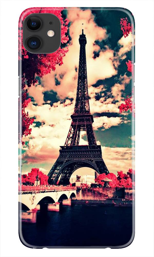 Eiffel Tower Mobile Back Case for iPhone 11 (Design - 212) Eiffel Tower Case for iPhone 11 (Design No. 212)