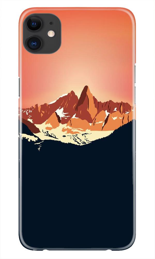 Mountains Mobile Back Case for iPhone 11 (Design - 227) Mountains Case for iPhone 11 (Design No. 227)
