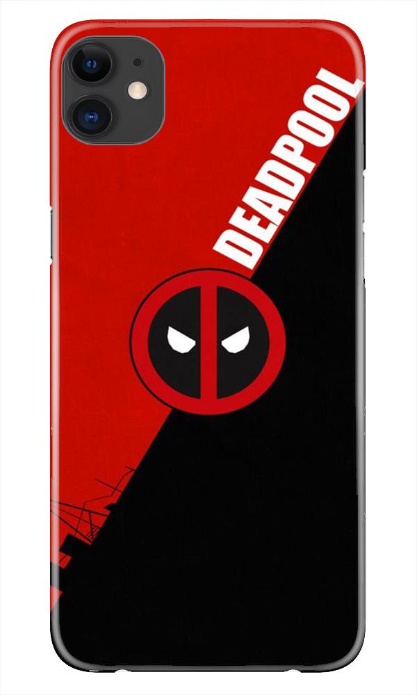 Deadpool Mobile Back Case for iPhone 11 (Design - 248) Deadpool Case for iPhone 11 (Design No. 248)