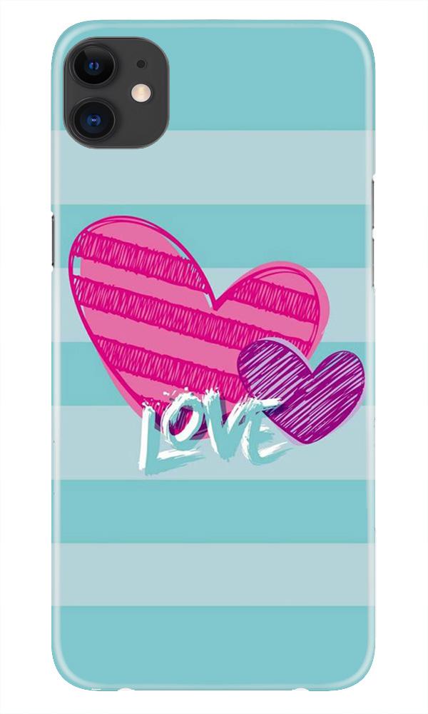 Love Mobile Back Case for iPhone 11 (Design - 299) Love Case for iPhone 11 (Design No. 299)