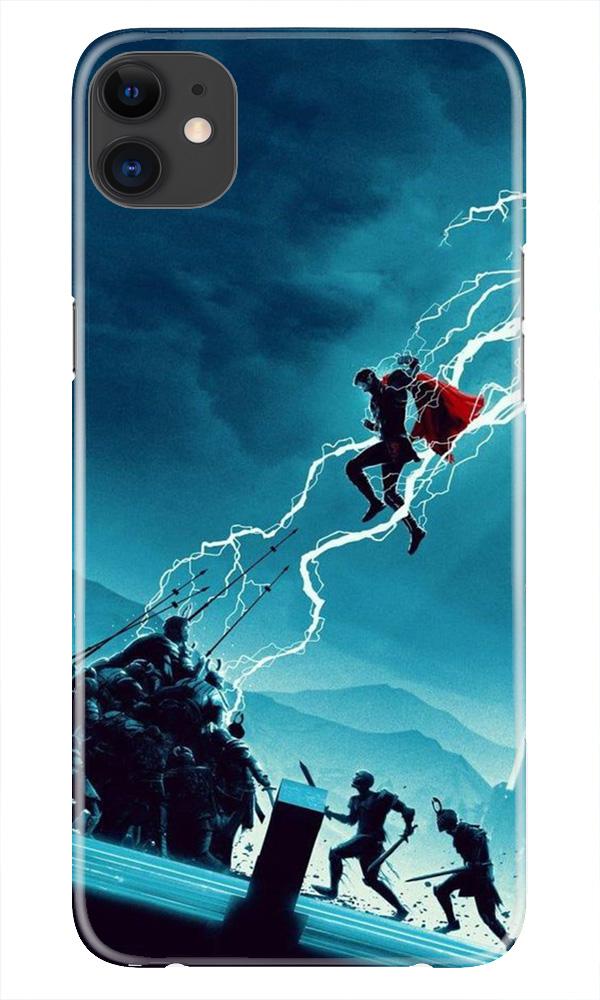 Thor Avengers Mobile Back Case for iPhone 11 Pro Max logo cut (Design - 243) Thor Avengers Case for iPhone 11 Pro Max logo cut (Design No. 243)