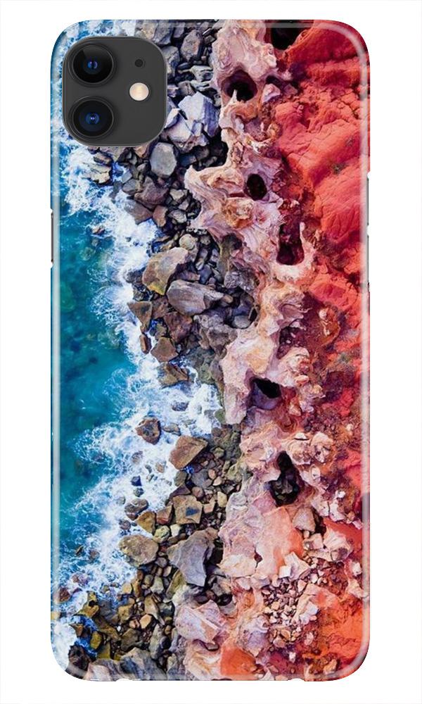 Sea Shore Mobile Back Case for iPhone 11 Pro Max logo cut (Design - 273) Sea Shore Case for iPhone 11 Pro Max logo cut (Design No. 273)