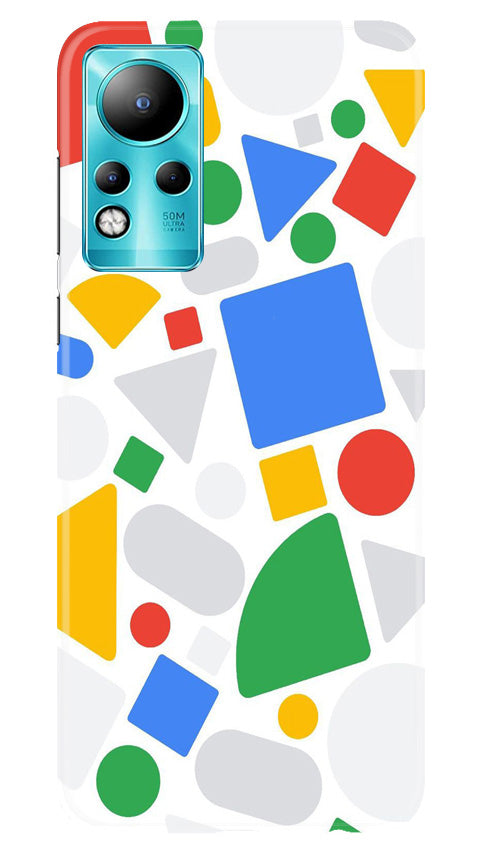 Circul Squar & Tringle Art Mobile Back Case for Infinix Note 11 (Design - 18) Circul Squar & Tringle Art Case for Infinix Note 11