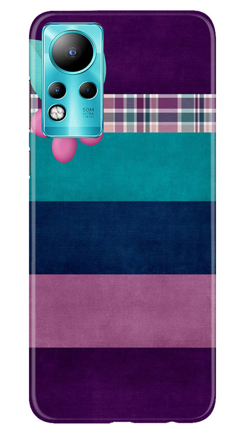 Purple Blue Mobile Back Case for Infinix Note 11 (Design - 37) Purple Blue Case for Infinix Note 11