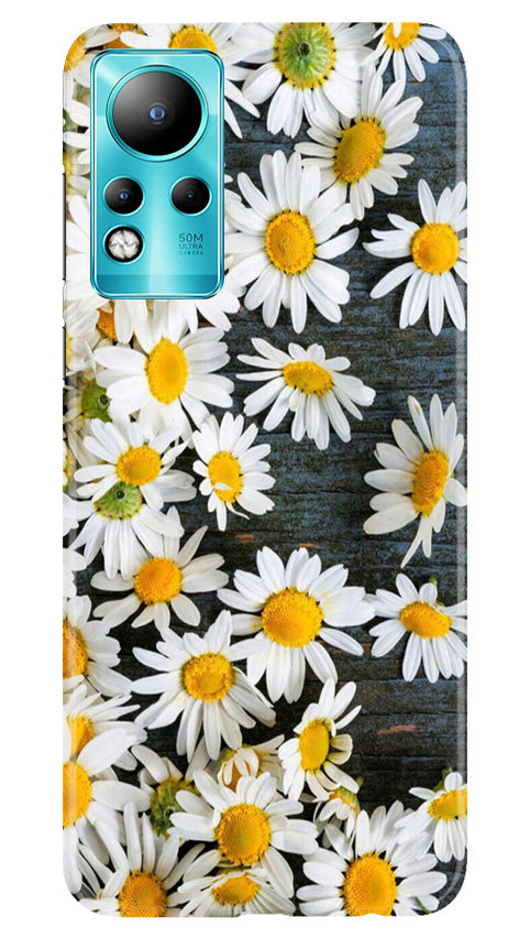 White flowers2 Mobile Back Case for Infinix Note 11 (Design - 62) White flowers2 Case for Infinix Note 11