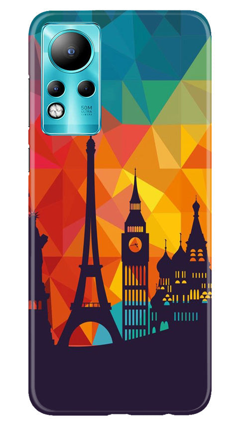 Eiffel Tower2 Mobile Back Case for Infinix Note 11 (Design - 91) Eiffel Tower2 Case for Infinix Note 11