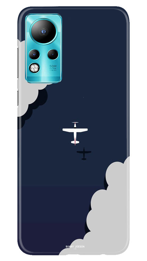 Clouds Plane Mobile Back Case for Infinix Note 11 (Design - 165) Clouds Plane Case for Infinix Note 11 (Design - 165)