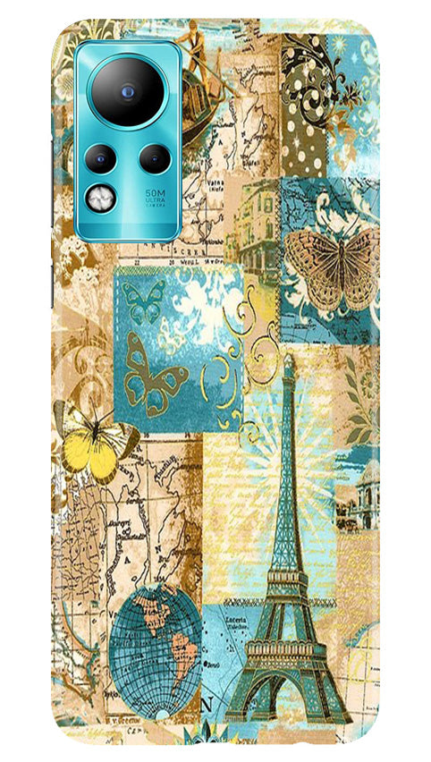 Travel Eiffel Tower Mobile Back Case for Infinix Note 11 (Design - 175) Travel Eiffel Tower Case for Infinix Note 11 (Design No. 175)
