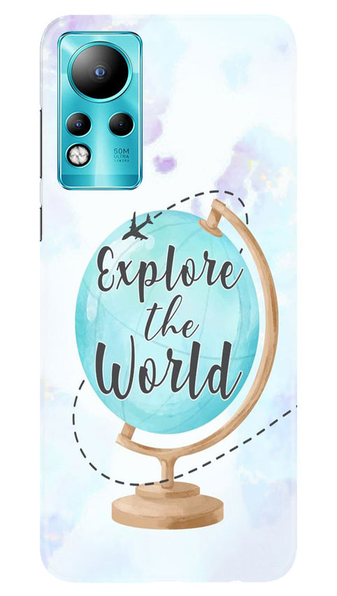 Explore the World Mobile Back Case for Infinix Note 11 (Design - 176) Explore the World Case for Infinix Note 11 (Design No. 176)