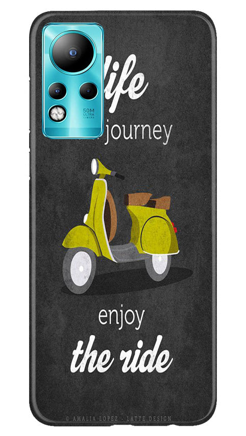 Vintage Scooter Mobile Back Case for Infinix Note 11 (Design - 229) Vintage Scooter Case for Infinix Note 11 (Design No. 229)