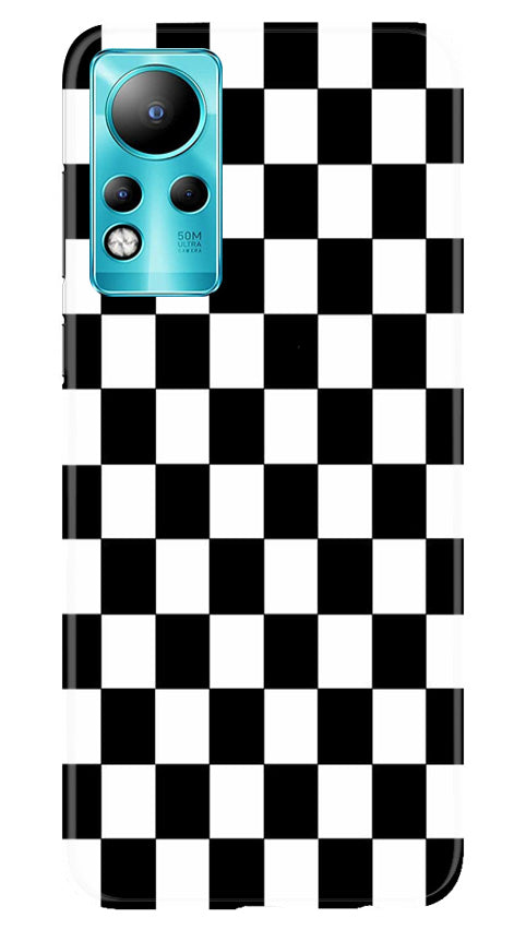 Black White Boxes Mobile Back Case for Infinix Note 11 (Design - 331) Black White Boxes Mobile Back Case for Infinix Note 11 (Design - 331)