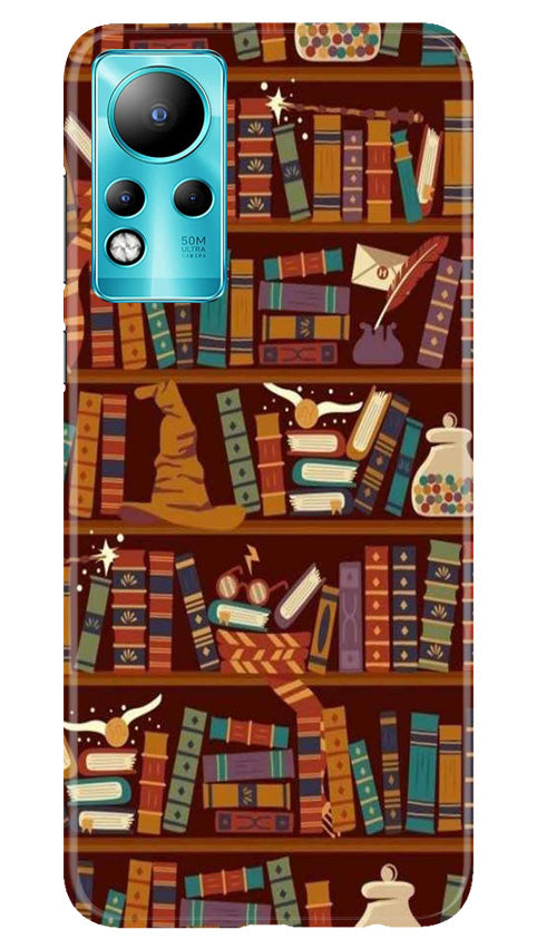 Book Shelf Mobile Back Case for Infinix Note 11 (Design - 348) Book Shelf Mobile Back Case for Infinix Note 11 (Design - 348)