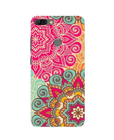Rangoli art Mobile Back Case for Infinix Hot 6 Pro (Design - 6) Rangoli art Case for Infinix Hot 6 Pro