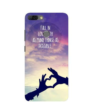 Fall in love Mobile Back Case for Infinix Hot 6 Pro (Design - 50) Fall in love Case for Infinix Hot 6 Pro