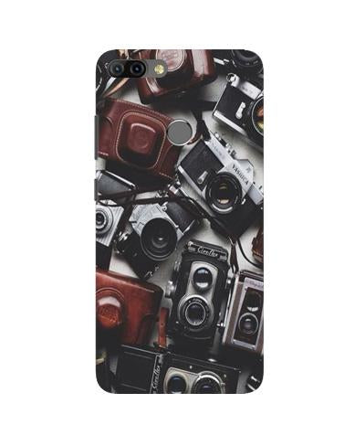 Cameras Mobile Back Case for Infinix Hot 6 Pro (Design - 57) Cameras Case for Infinix Hot 6 Pro