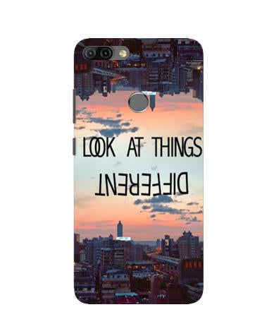 Look at things different Mobile Back Case for Infinix Hot 6 Pro (Design - 99) Look at things different Case for Infinix Hot 6 Pro