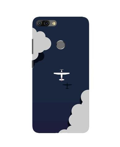Clouds Plane Mobile Back Case for Infinix Hot 6 Pro (Design - 196) Clouds Plane Case for Infinix Hot 6 Pro (Design - 196)