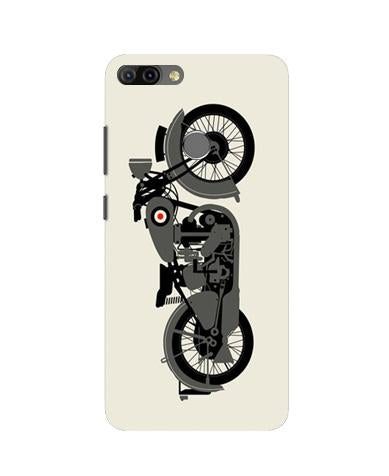 MotorCycle Mobile Back Case for Infinix Hot 6 Pro (Design - 259) MotorCycle Case for Infinix Hot 6 Pro (Design No. 259)