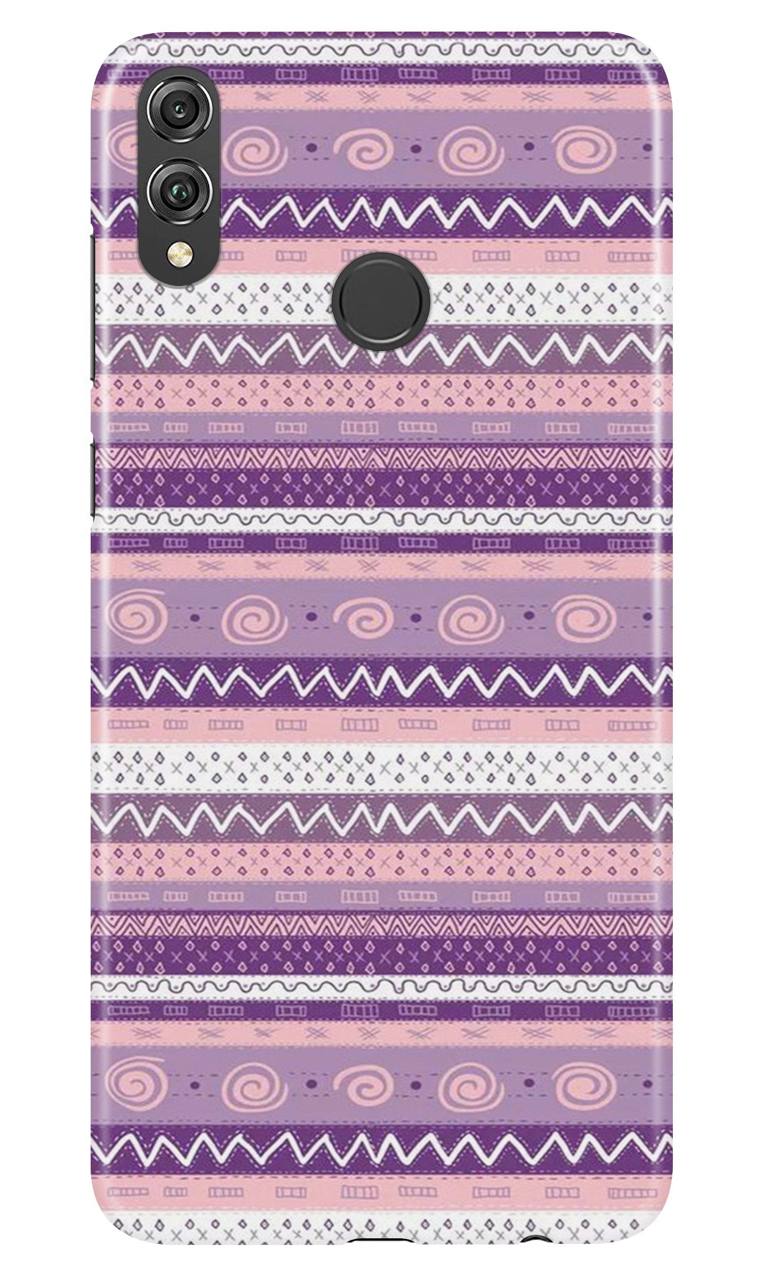 Zigzag line pattern3 Mobile Back Case for Infinix Hot 7 Pro (Design - 11) Zigzag line pattern3 Case for Infinix Hot 7 Pro