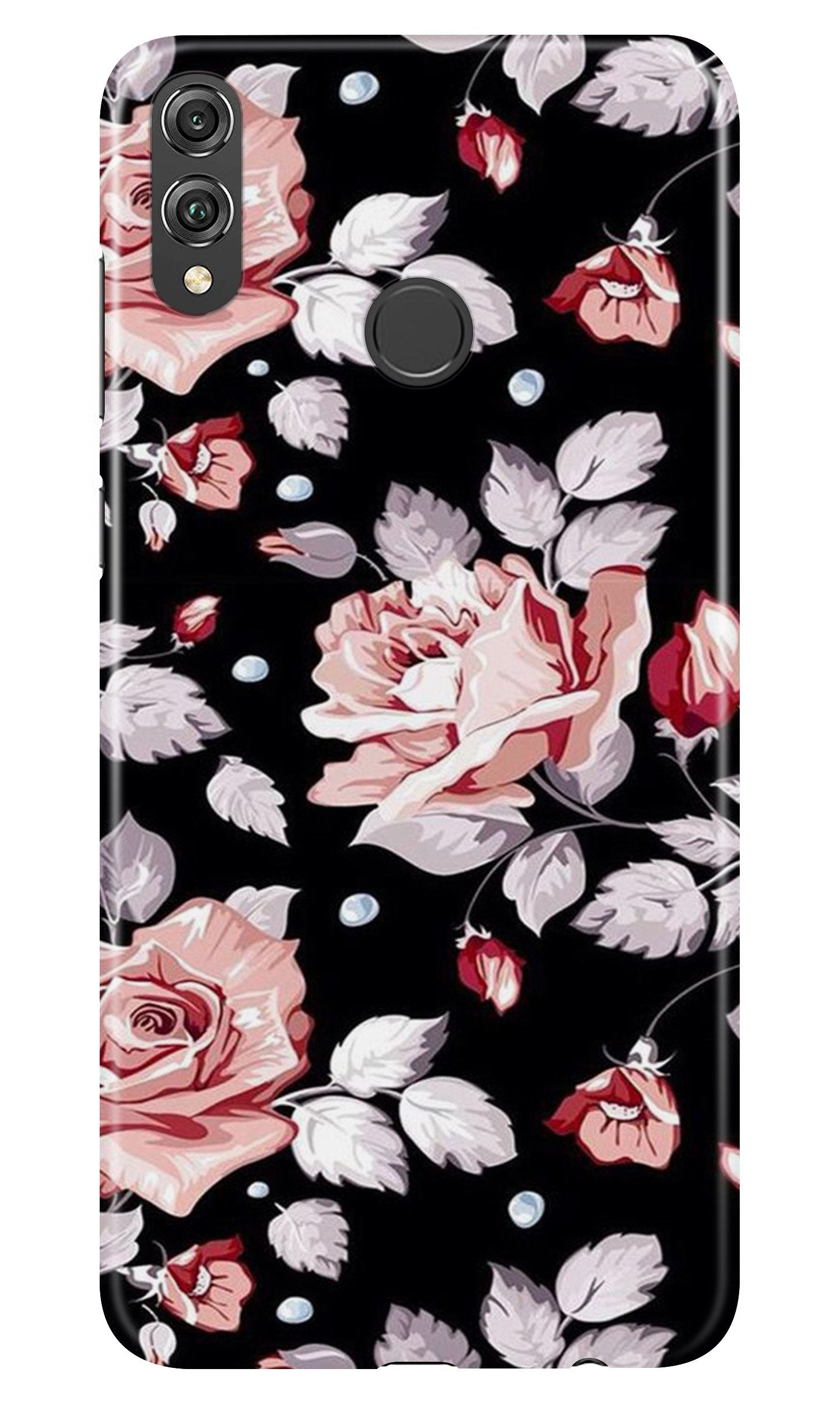 Pink rose Mobile Back Case for Infinix Hot 7 Pro (Design - 12) Pink rose Case for Infinix Hot 7 Pro