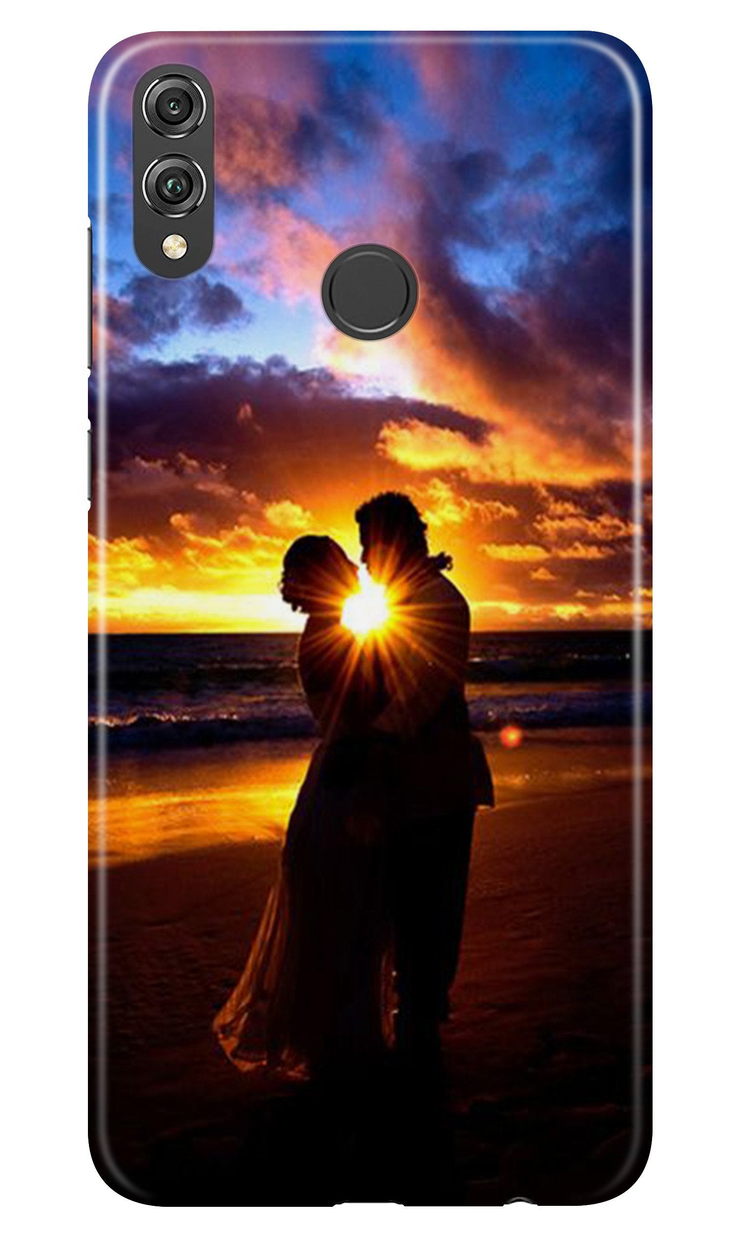 Couple Sea shore Mobile Back Case for Infinix Hot 7 Pro (Design - 13) Couple Sea shore Case for Infinix Hot 7 Pro
