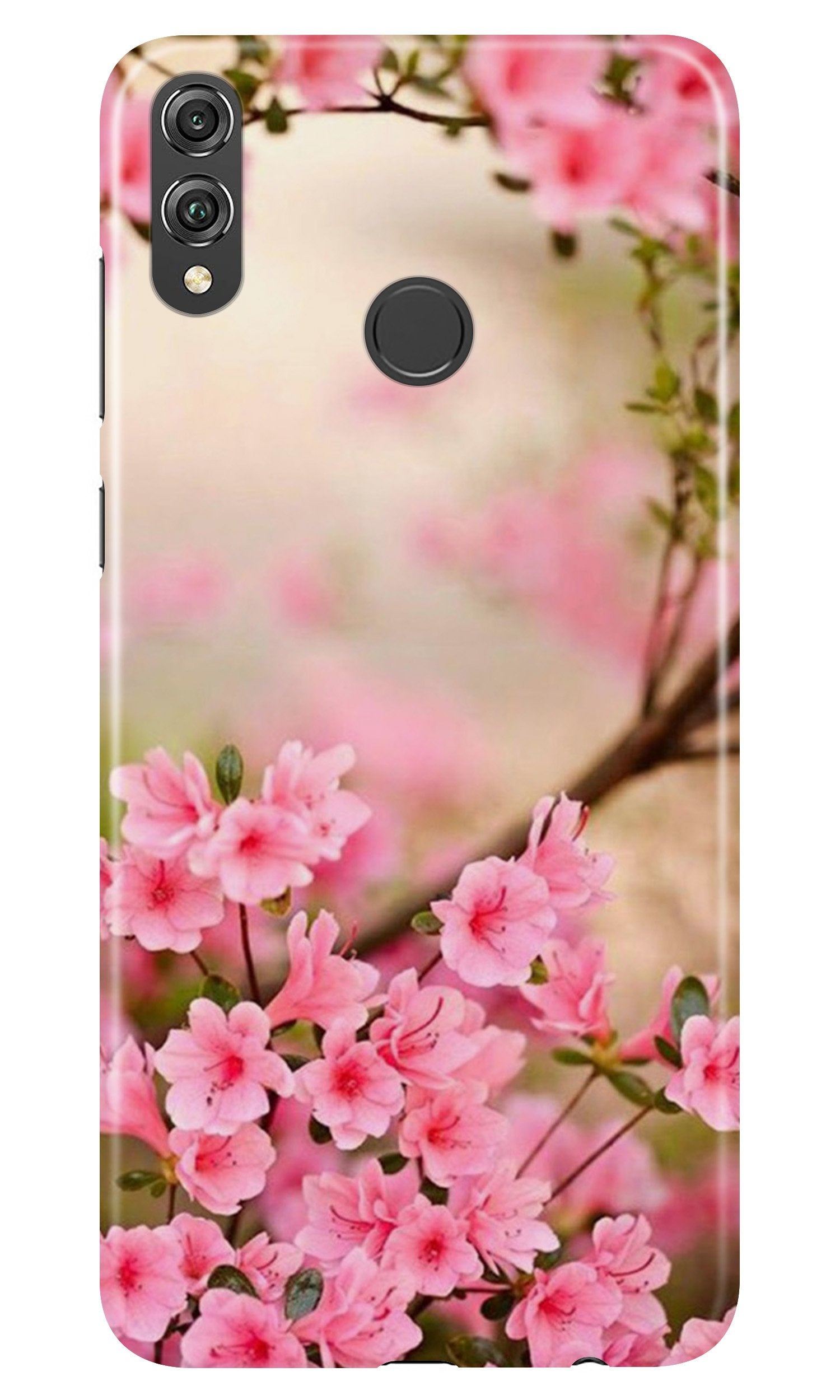 Pink flowers Mobile Back Case for Infinix Hot 7 Pro (Design - 69) Pink flowers Case for Infinix Hot 7 Pro