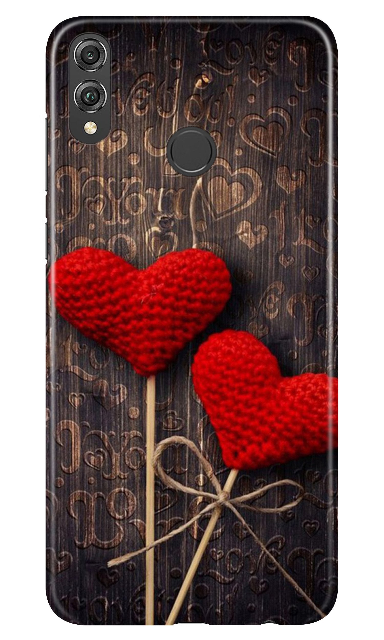 Red Hearts Mobile Back Case for Infinix Hot 7 Pro (Design - 80) Red Hearts Case for Infinix Hot 7 Pro