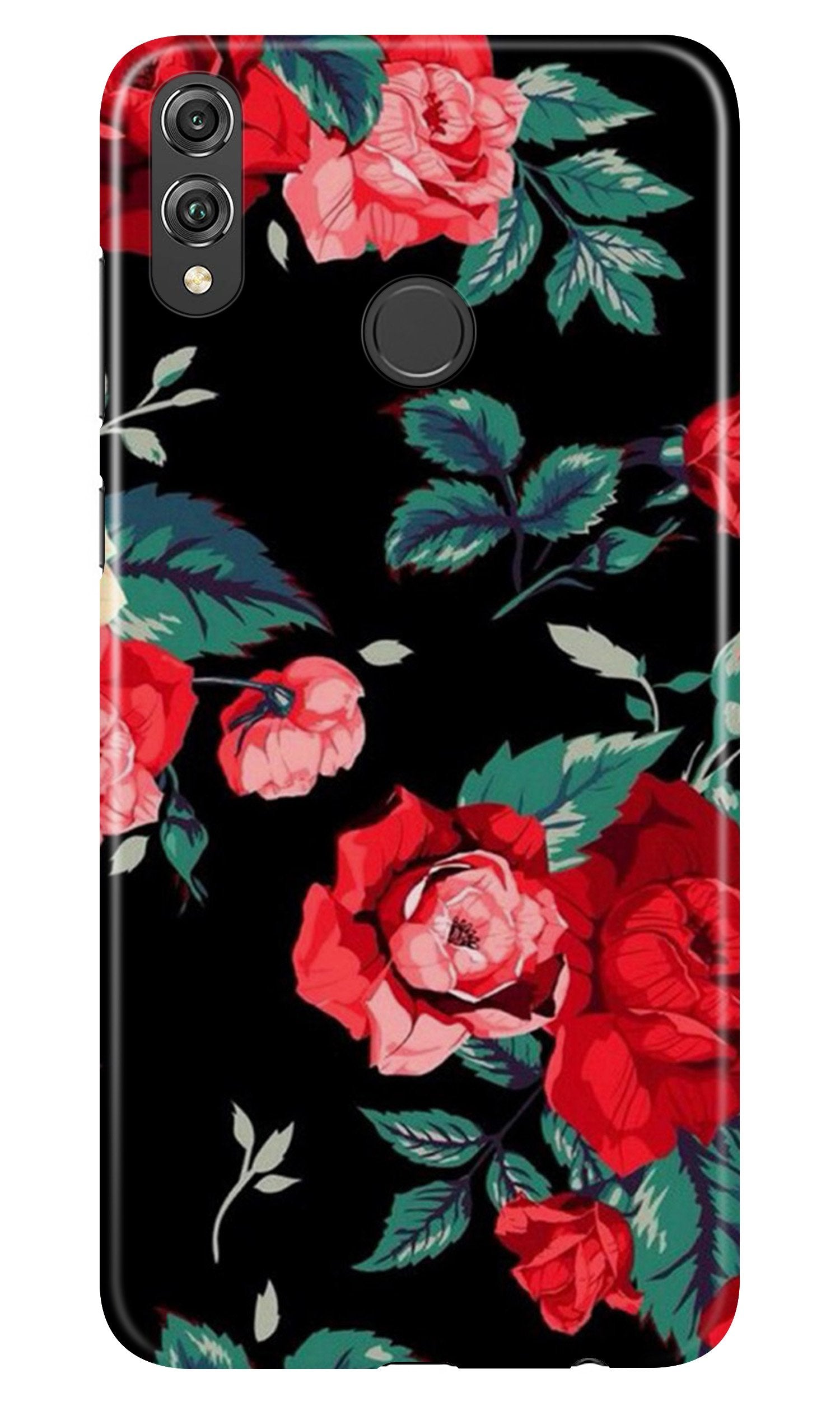 Red Rose2 Mobile Back Case for Infinix Hot 7 Pro (Design - 81) Red Rose2 Case for Infinix Hot 7 Pro