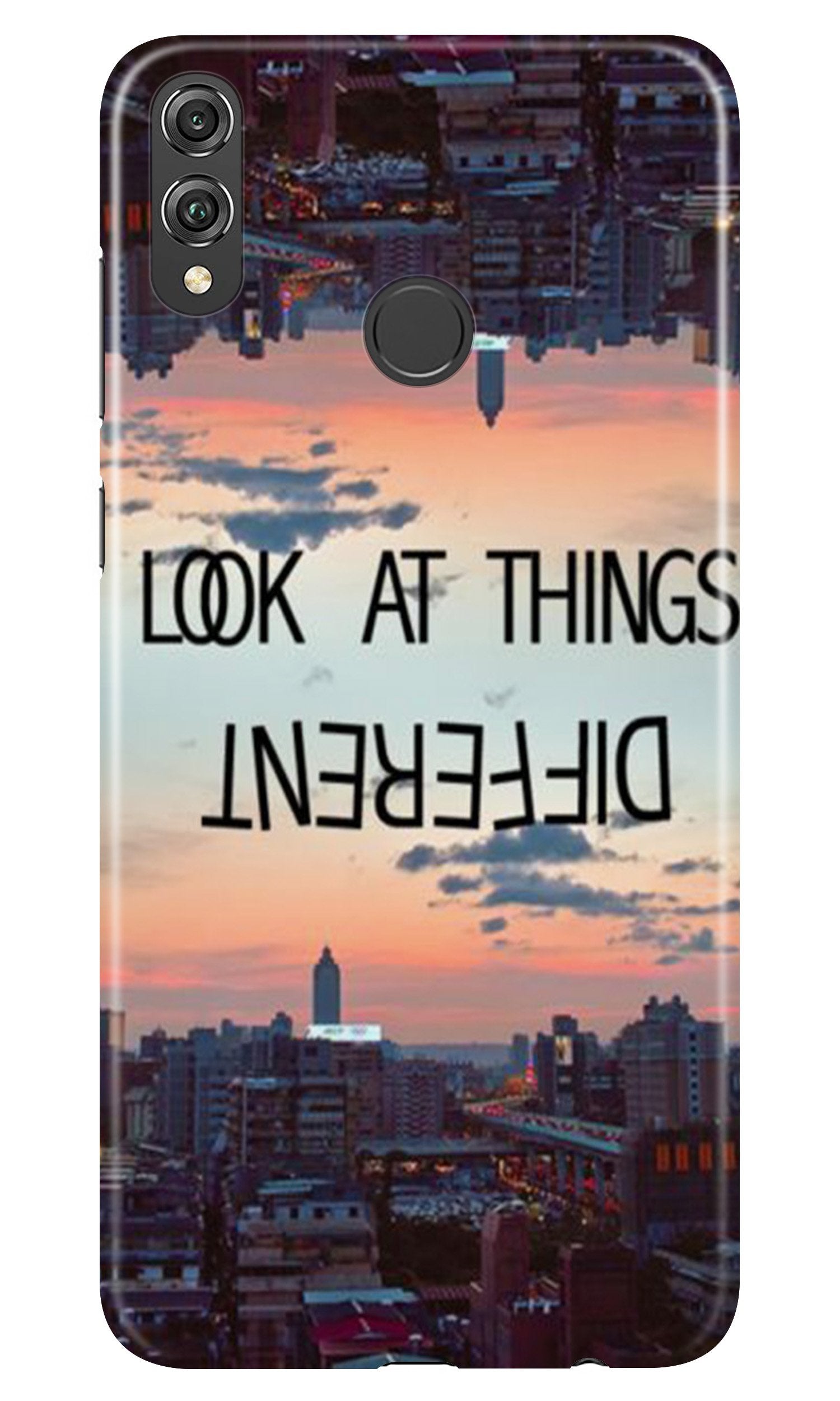 Look at things different Mobile Back Case for Infinix Hot 7 Pro (Design - 99) Look at things different Case for Infinix Hot 7 Pro
