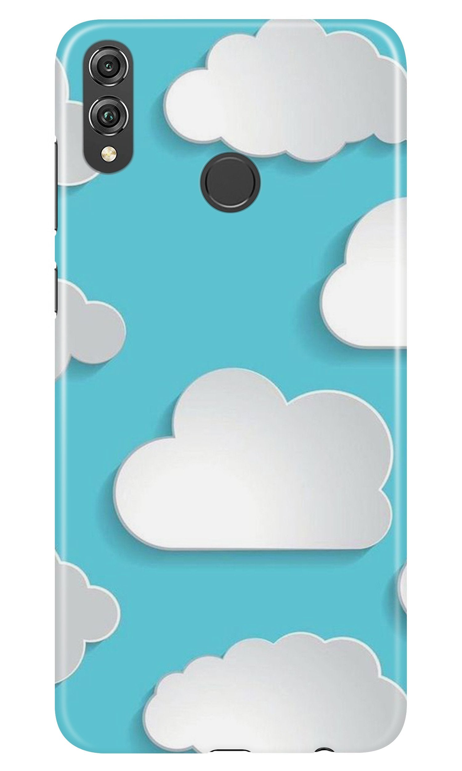 Clouds Mobile Back Case for Infinix Hot 7 Pro (Design - 210) Clouds Case for Infinix Hot 7 Pro (Design No. 210)