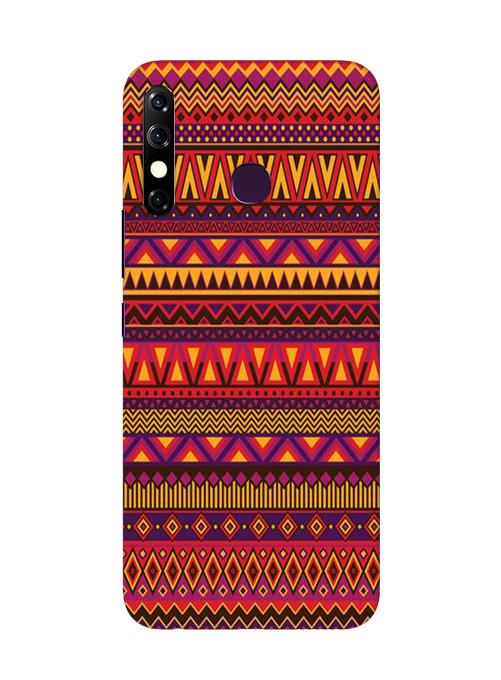 Zigzag line pattern2 Mobile Back Case for Infinix Hot 8 (Design - 10) Zigzag line pattern2 Case for Infinix Hot 8