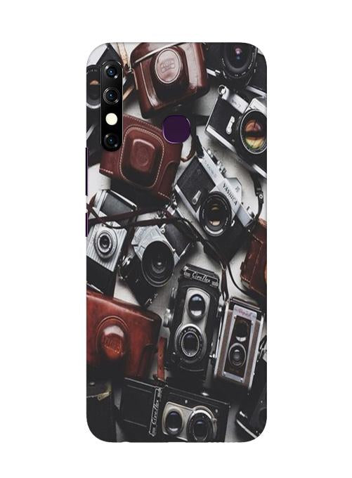 Cameras Mobile Back Case for Infinix Hot 8 (Design - 57) Cameras Case for Infinix Hot 8