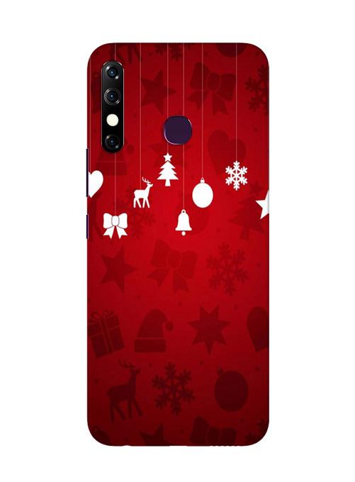 Christmas Mobile Back Case for Infinix Hot 8 (Design - 78) Christmas Case for Infinix Hot 8