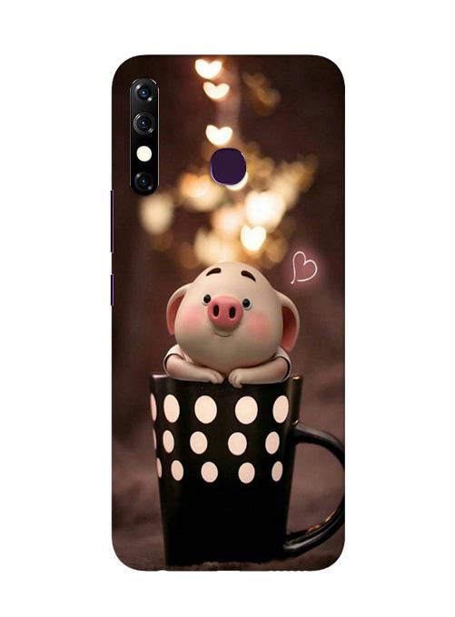 Cute Bunny Mobile Back Case for Infinix Hot 8 (Design - 213) Cute Bunny Case for Infinix Hot 8 (Design No. 213)