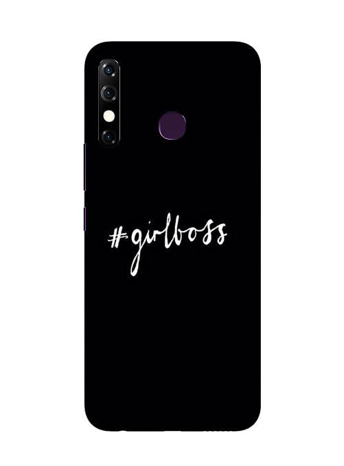 #GirlBoss Mobile Back Case for Infinix Hot 8 (Design - 266) #GirlBoss Case for Infinix Hot 8 (Design No. 266)