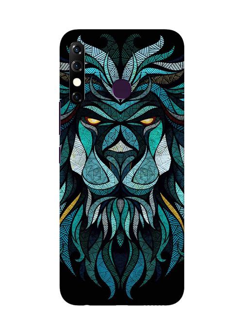 Lion Mobile Back Case for Infinix Hot 8 (Design - 314) Lion Mobile Back Case for Infinix Hot 8 (Design - 314)