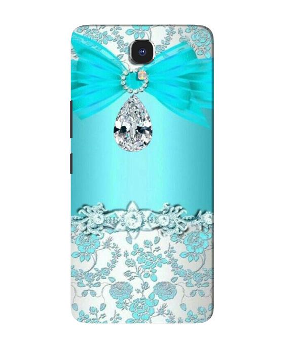 Shinny Blue Background Mobile Back Case for Infinix Note 4 (Design - 32) Shinny Blue Background Case for Infinix Note 4