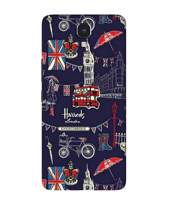 Love London Mobile Back Case for Infinix Note 4 (Design - 75) Love London Case for Infinix Note 4