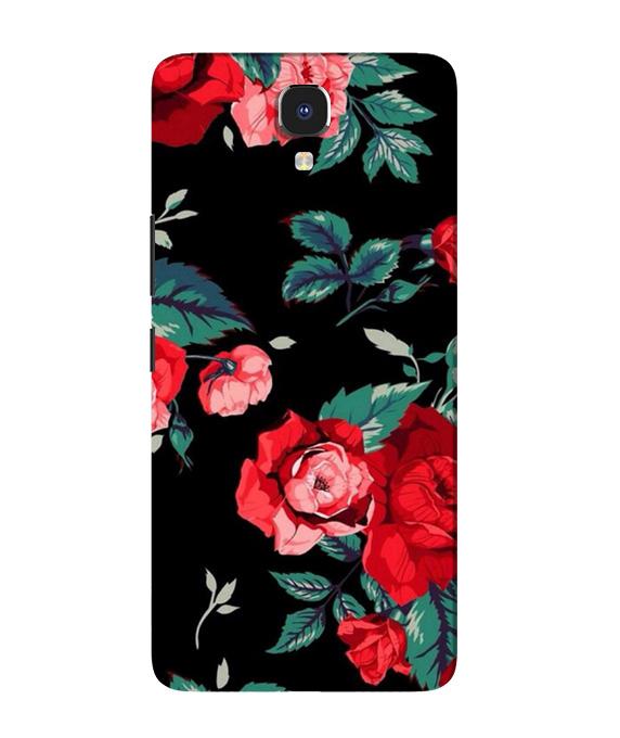 Red Rose2 Mobile Back Case for Infinix Note 4 (Design - 81) Red Rose2 Case for Infinix Note 4