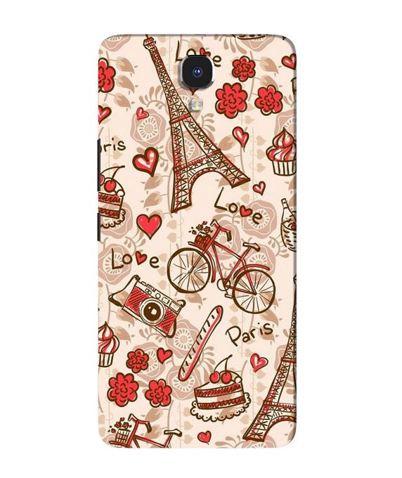 Love Paris Mobile Back Case for Infinix Note 4 (Design - 103) Love Paris Case for Infinix Note 4 (Design - 103)