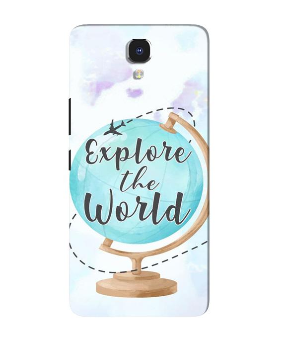 Explore the World Mobile Back Case for Infinix Note 4 (Design - 207) Explore the World Case for Infinix Note 4 (Design No. 207)