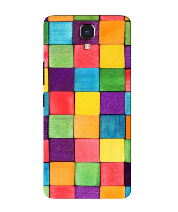 Colorful Square Mobile Back Case for Infinix Note 4 (Design - 218) Colorful Square Case for Infinix Note 4 (Design No. 218)
