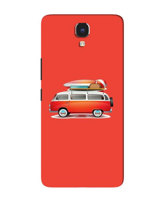 Travel Bus Mobile Back Case for Infinix Note 4 (Design - 258) Travel Bus Case for Infinix Note 4 (Design No. 258)