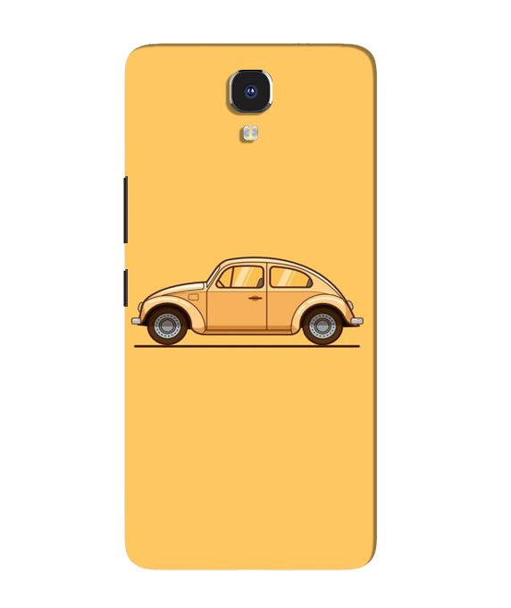 Vintage Car Mobile Back Case for Infinix Note 4 (Design - 262) Vintage Car Case for Infinix Note 4 (Design No. 262)